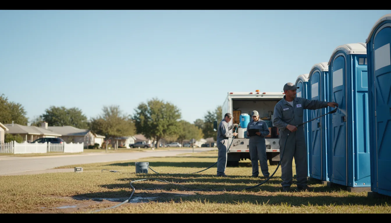 Long-Term Portable Toilet Rental in Stillwater, OK near me